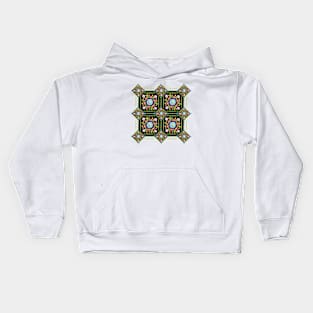 Mosaico Folkloric Millefiori Kids Hoodie